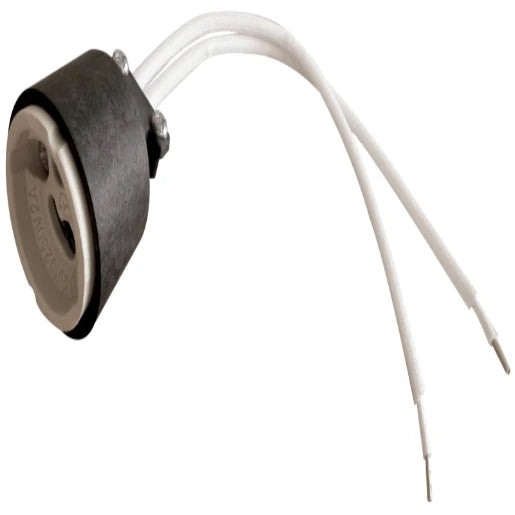 Lamp Holder GU10 32 x 23mm Black Spare