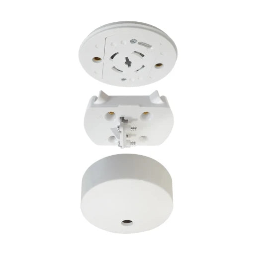 Ceiling Rose Unwired Plug In 83 x 36mm White