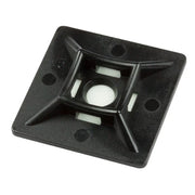 19mm x 19mm Black Cable Tie Adhesive Base