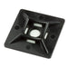 28mm x 28mm Black Cable Tie Adhesive Base