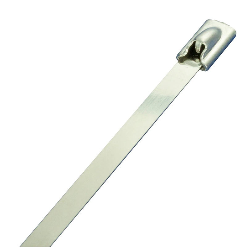 300x4.6mm Uncoated Stainless Steel Cable Ties