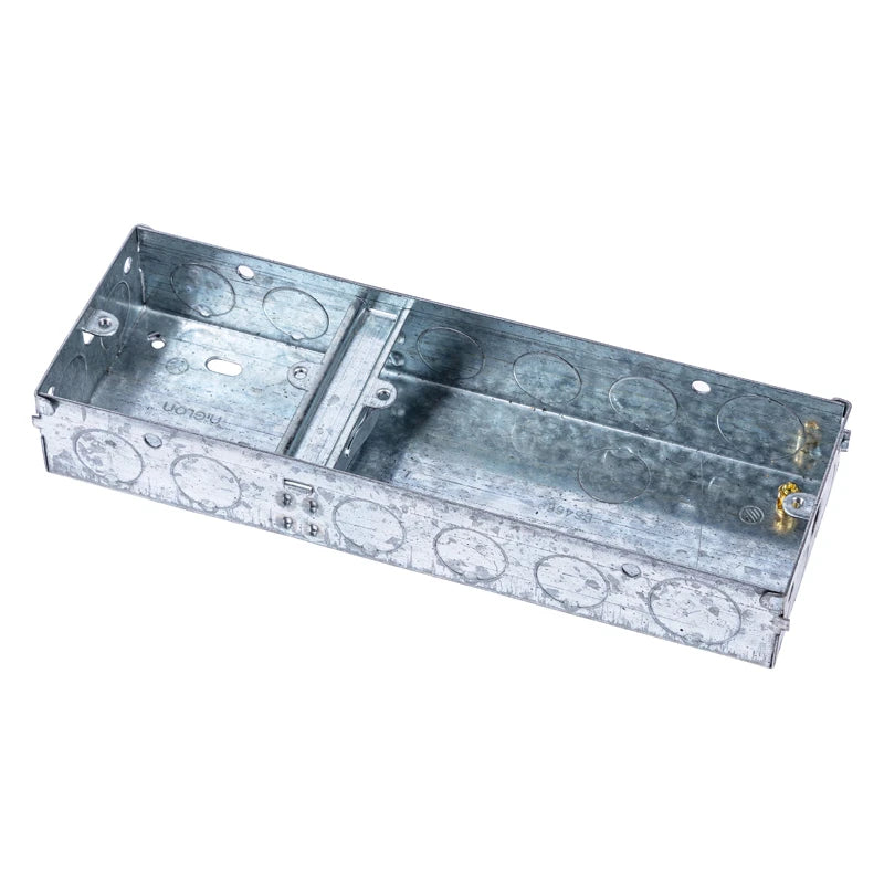 2 + 1-Gang Flush Mount Box 35mm