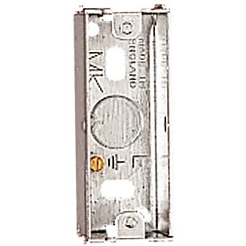 1 Gang 25mm Architrave Metal Back Box