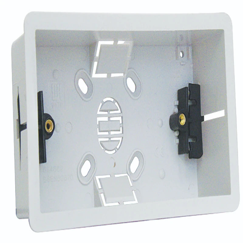 2x 47mm Deep Plasterboard Back Box Double Dry Lining Wall Flush - View #13