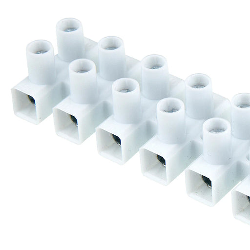 12 Way Strip Connector 450V 15A White