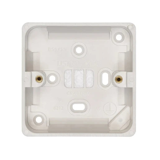 1 Gang 29mm Surface Installation Box