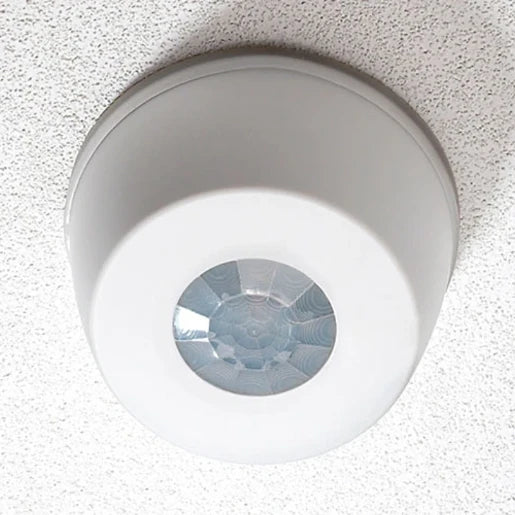 DALI/DSI Digital Dimming Compact IP54 Ceiling Surface Mounted PIR Presence/Absence Detector up to 20 Drivers/Ballasts