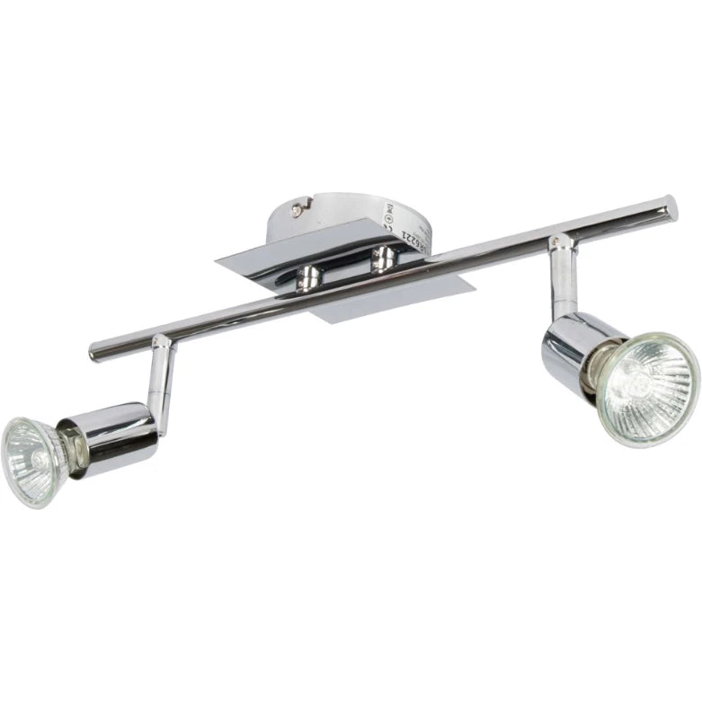 Spotlight 2 Light Bar GU10 IP44 50W Chrome