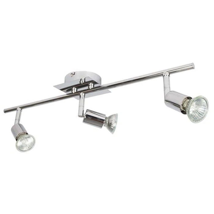 Spotlight 3 Light Bar GU10 IP44 50W Chrome