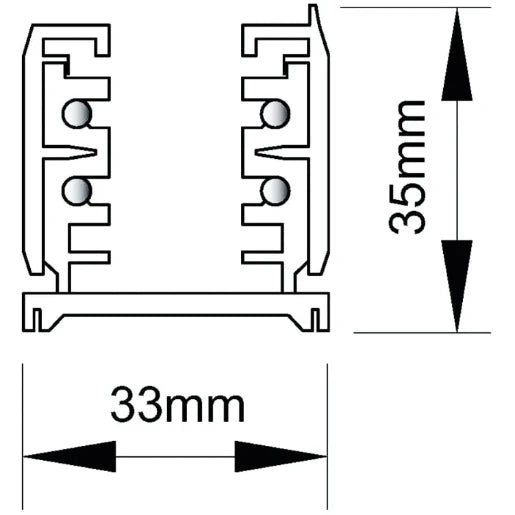 Track 3 Circuit 1M Black