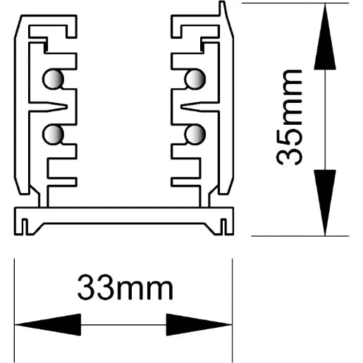 Track 3 Circuit 2M White