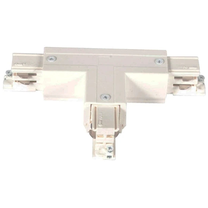 Connector T Left Sided 3 Circuit White