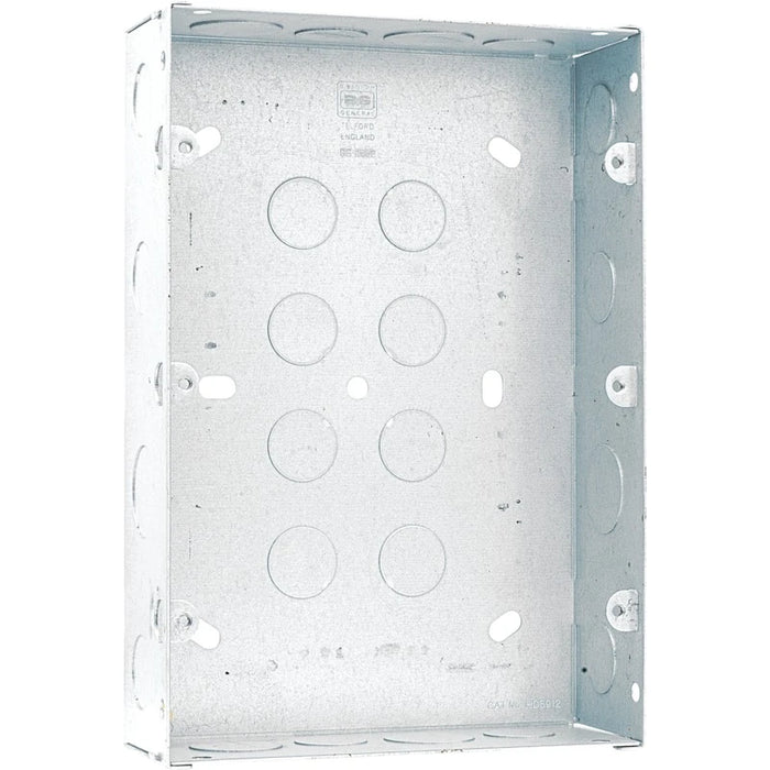 Triple Flush Mount Box (9G + 12G Grid)