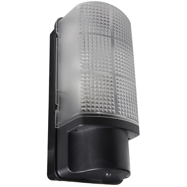 Ip44 Black Whitestar 60W Bulkhead With Pir