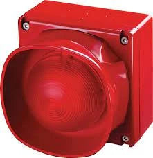 Xp95 Open Area Multi Tone Sounder Vid Outdoor Red Body (Red Flash)