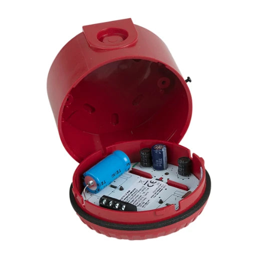 Conventional VAD Conventional VAD EN54 Systems Wall Mounted Red Plastic Red Flash Deep Base