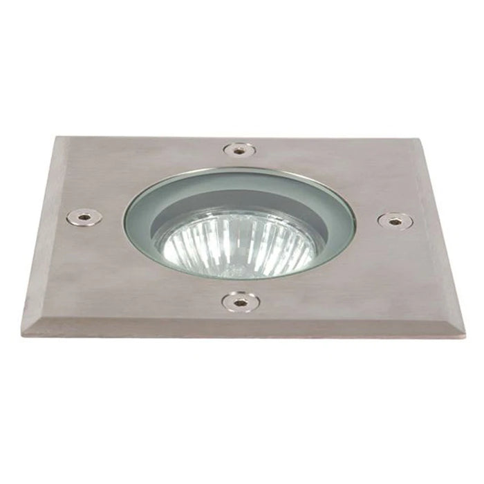 Spotlight Square Walkover IP67 50W Stainless Steel GU10 W/O Lamp