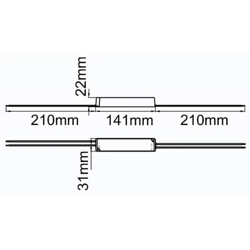 Driver Constant Voltage LED 12W 12V