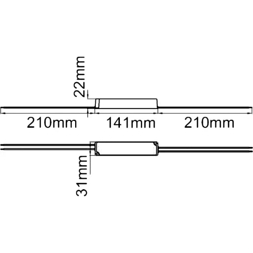 Driver Constant Voltage LED 20W 24V