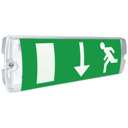 Bulkhead LED Emergency Maintained IP65 2W 235lm Legend Pk