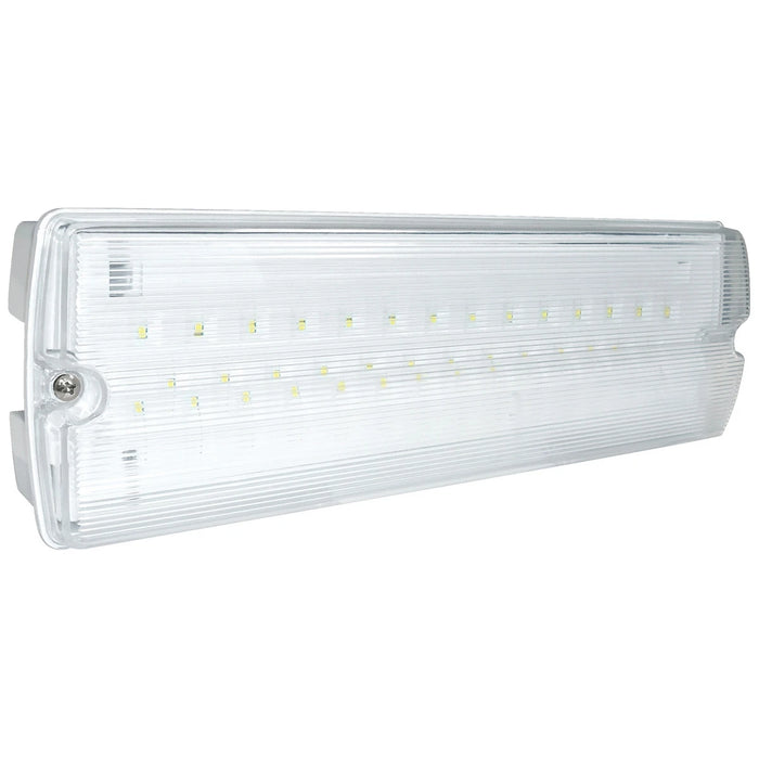 Bulkhead LED Emergency Maintained IP65 2W 235lm Legend Pk
