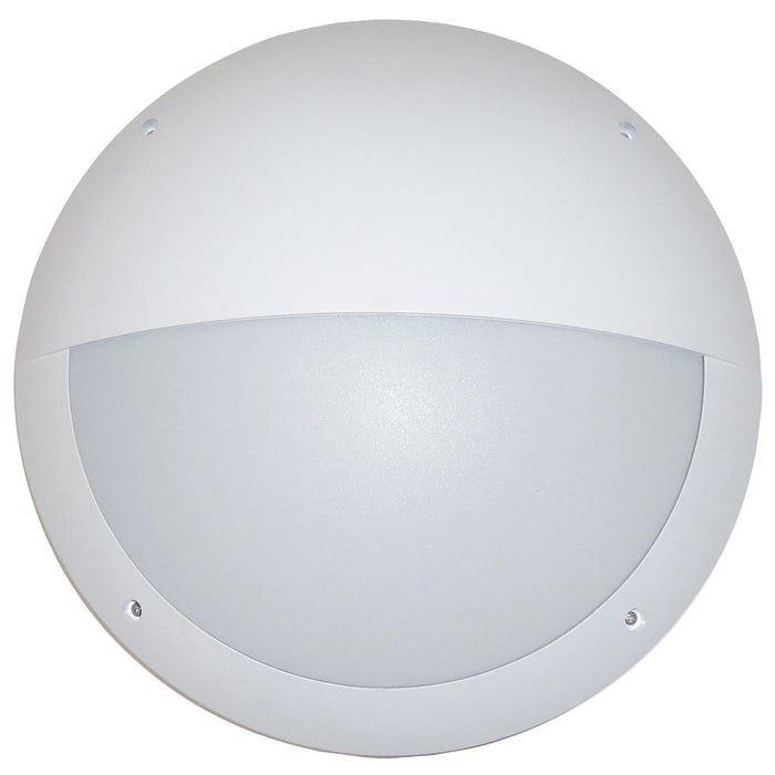 Bulkhead LED Eyelid Round 12W 4200K White Bulkhead