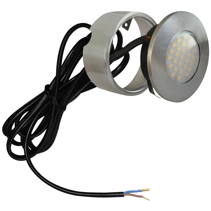 Cabinet Light LED Round 1.7W 3000K 160lm Chrome