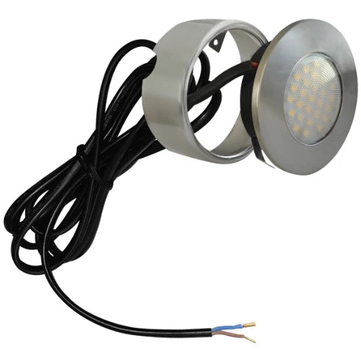 Cabinet Light LED Round 1.7W 3000K 160lm Chrome