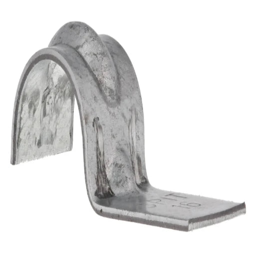 10mm Steel Single P Clip - 100 Pack
