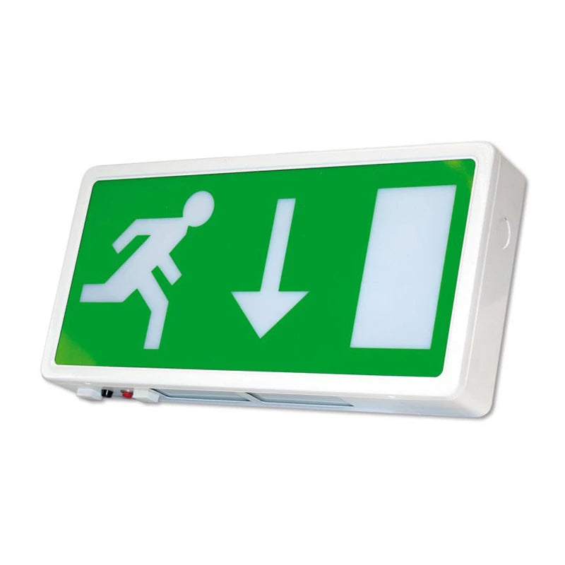 Lexington Exit Box 3W LED Maint. 3Hr Legend