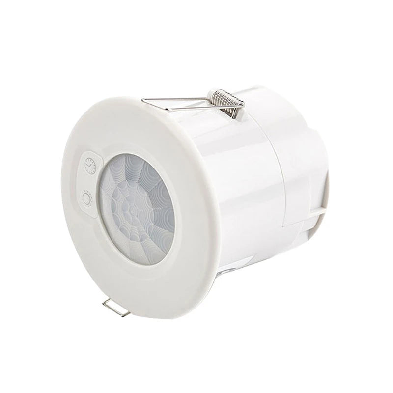 Basic Switching Low Profile Push Button IP40 Ceiling Mounted PIR Presence Detector