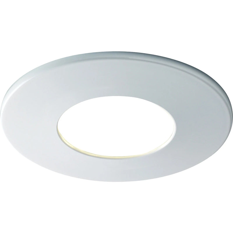 Bezel Twist Lock Round For H2 Range Matt White