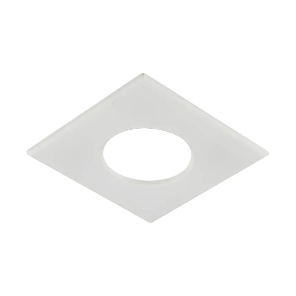 Bezel Twist Lock Square For H2 Range Matt White