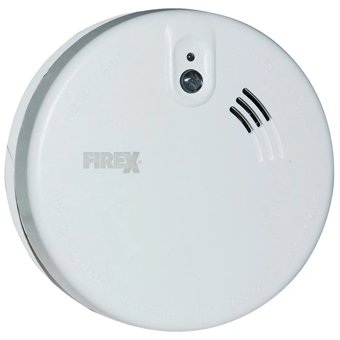 Smoke Alarm Firex Optical Hard Wired Alkaline Battery Backup