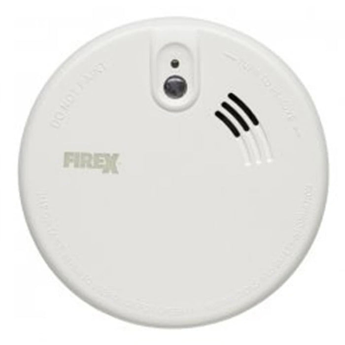 Smoke Alarm Firex Optical Hard Wired Recharge Battery Backup