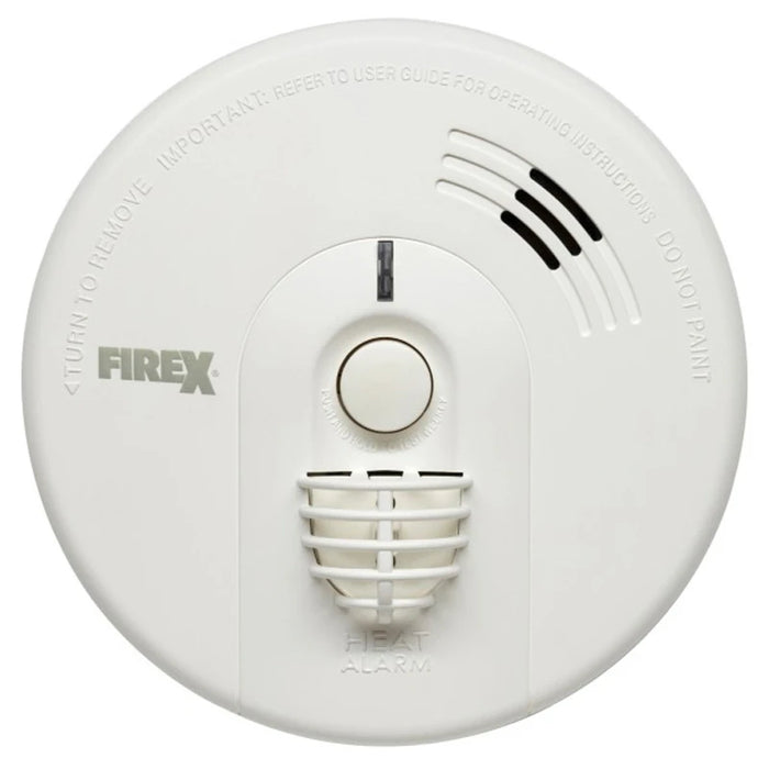 Alarm Firex Heat Hard Wired Rechargeable Battery Backup — Trade ...