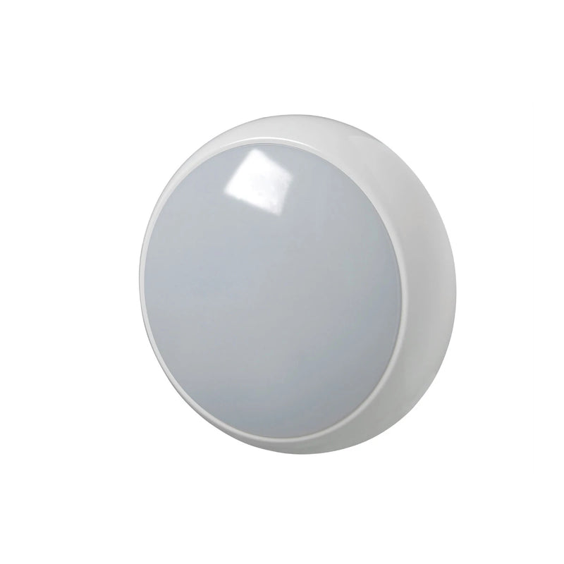 Golf LED Bulkhead 7.5W IP65 4000K Pro-Diffuser 272mm White
