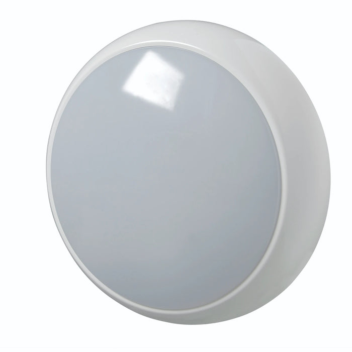 Emergency Golf LED Bulkhead 7.5W IP65 4000K Pro-Diffuser 272mm White