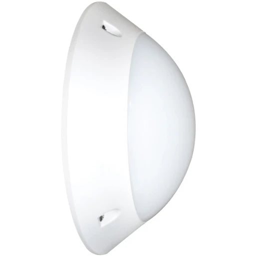 Bulkhead LED Round 6W 4200K 400lm 215 x 80mm White