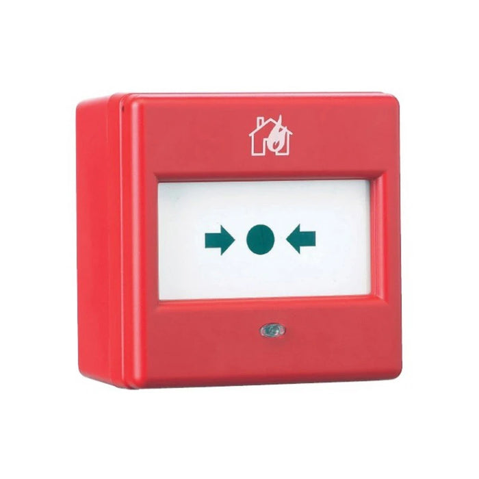 Eaton Biwire Ultra Call Point Biwire Manual Call Point En54 Systems Red Plastic