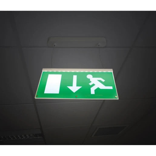 Exit Light LED Hanging Sign 2.3W 6000K IP20 Emergency