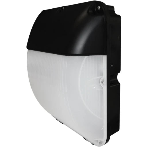Bulkhead Wallpack LED Photocell Sensor 30W 4200K 2000lm IP65 Black