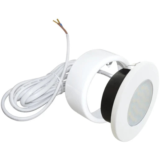Cabinet Light LED Round Mains 1.7W 3000K 160lm White