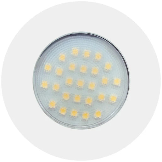 Cabinet Light LED Round Mains 1.7W 3000K 160lm White