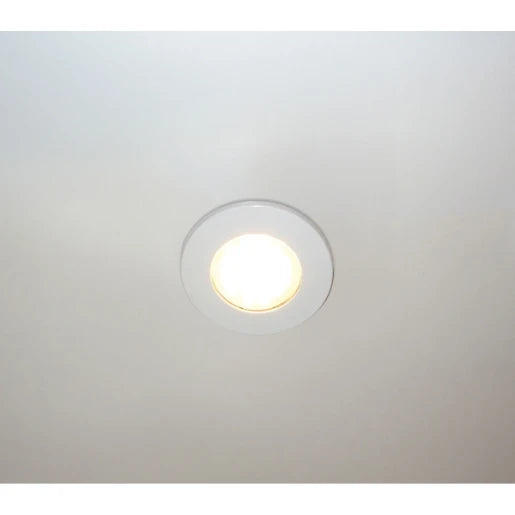Cabinet Light LED Round Mains 1.7W 3000K 160lm White