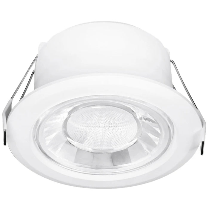 Downlight LED High Output Intergrated 10W 240V White Dimmable 3000K Enfiniti Lens
