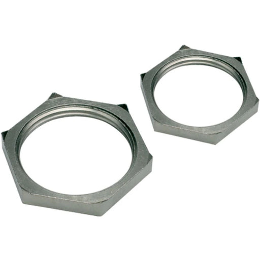 M20X1.5 Nickel Plated Brass Emc Locknut
