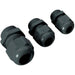M16X1.5 Polyamide Pa6.6 Reduced Cable Entry Cable Gland Black