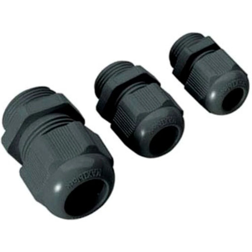 M32X1.5 Polyamide Pa6.6 Reduced Cable Entry Cable Gland Black
