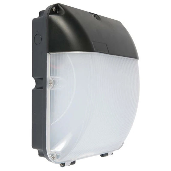 Bulkhead Wall Pack LED Emergency IP65 30W 4000K 2031lm 240V Black